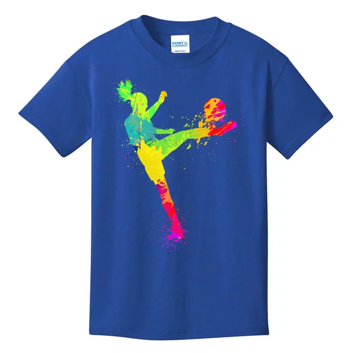 Cool Soccer Design Soccer Player Sport Lover Kids T-Shirt