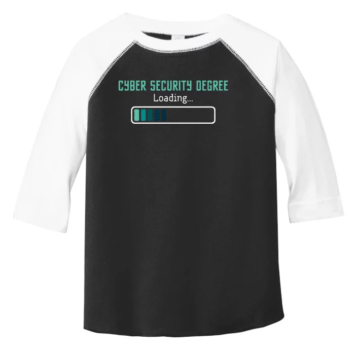 Cyber Security Degree Loading Computer Programmer Hacker Toddler Fine Jersey T-Shirt