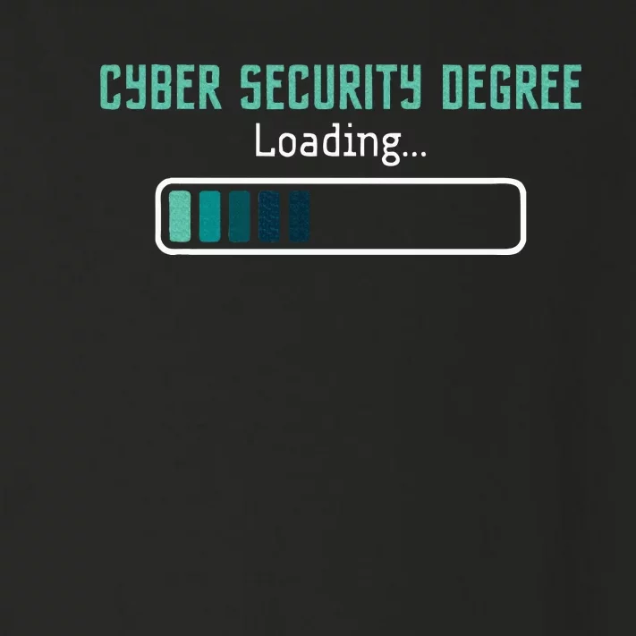 Cyber Security Degree Loading Computer Programmer Hacker Toddler Long Sleeve Shirt