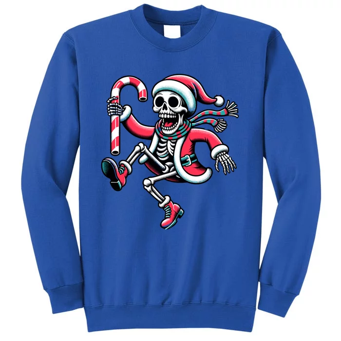 Christmas Skeleton Dancing Family Matching Pajama Retro Xmas Cute Gift Sweatshirt