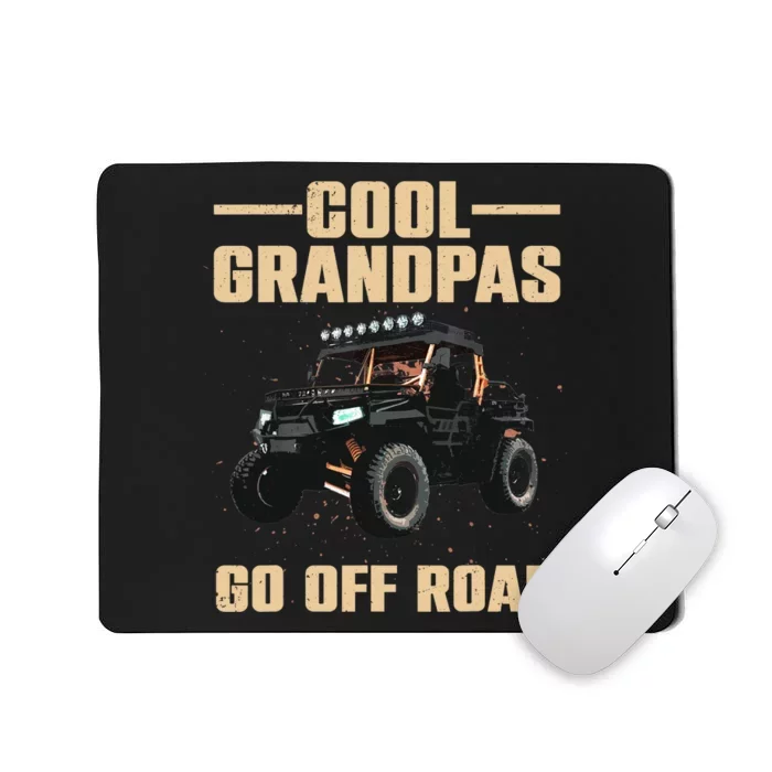 Cool SxS Design For Grandpa Off Road Ride UTV SxS Riding Mousepad