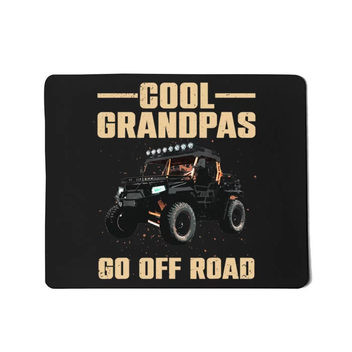 Cool SxS Design For Grandpa Off Road Ride UTV SxS Riding Mousepad