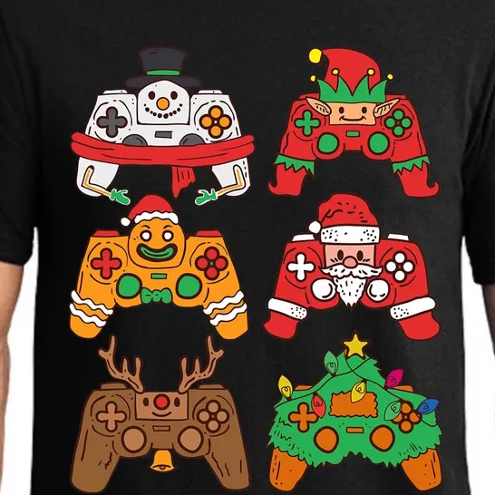 Christmas Santa deer gaming controllers Pajama Set