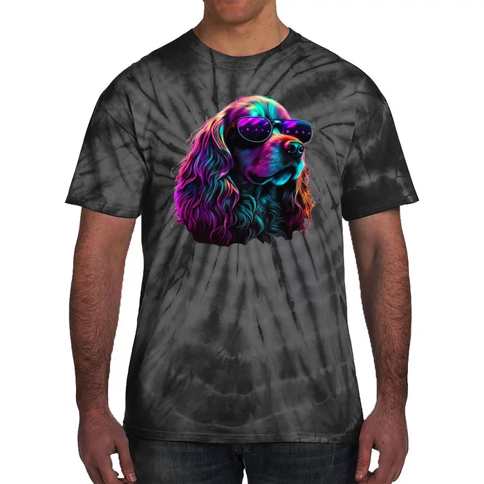 Cocker Spaniel Dogs Cocker Spaniels funny dog Tie-Dye T-Shirt