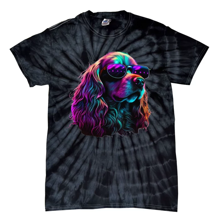 Cocker Spaniel Dogs Cocker Spaniels funny dog Tie-Dye T-Shirt