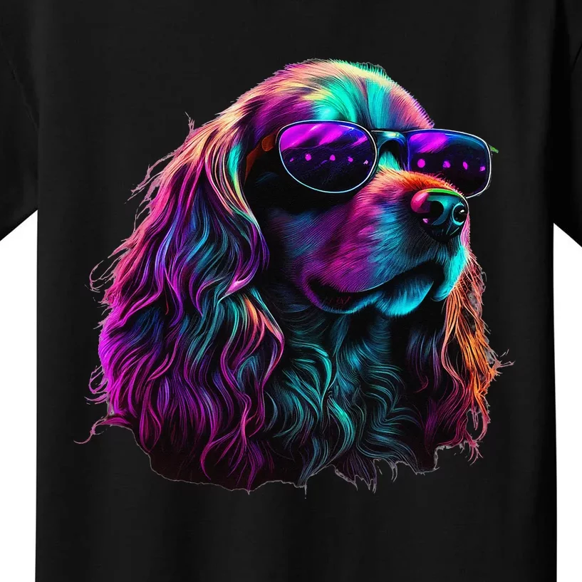 Cocker Spaniel Dogs Cocker Spaniels funny dog Kids T-Shirt