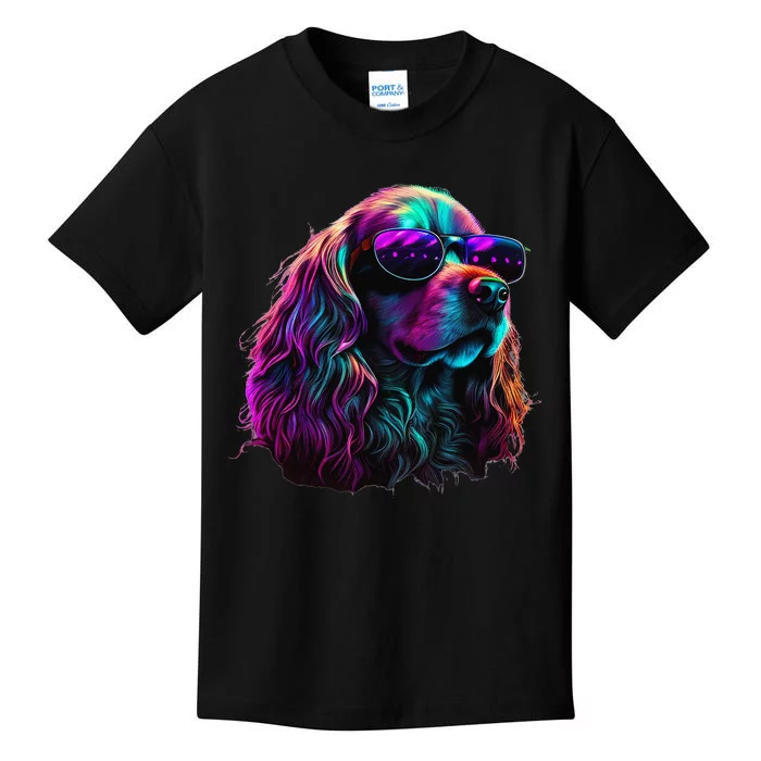 Cocker Spaniel Dogs Cocker Spaniels funny dog Kids T-Shirt