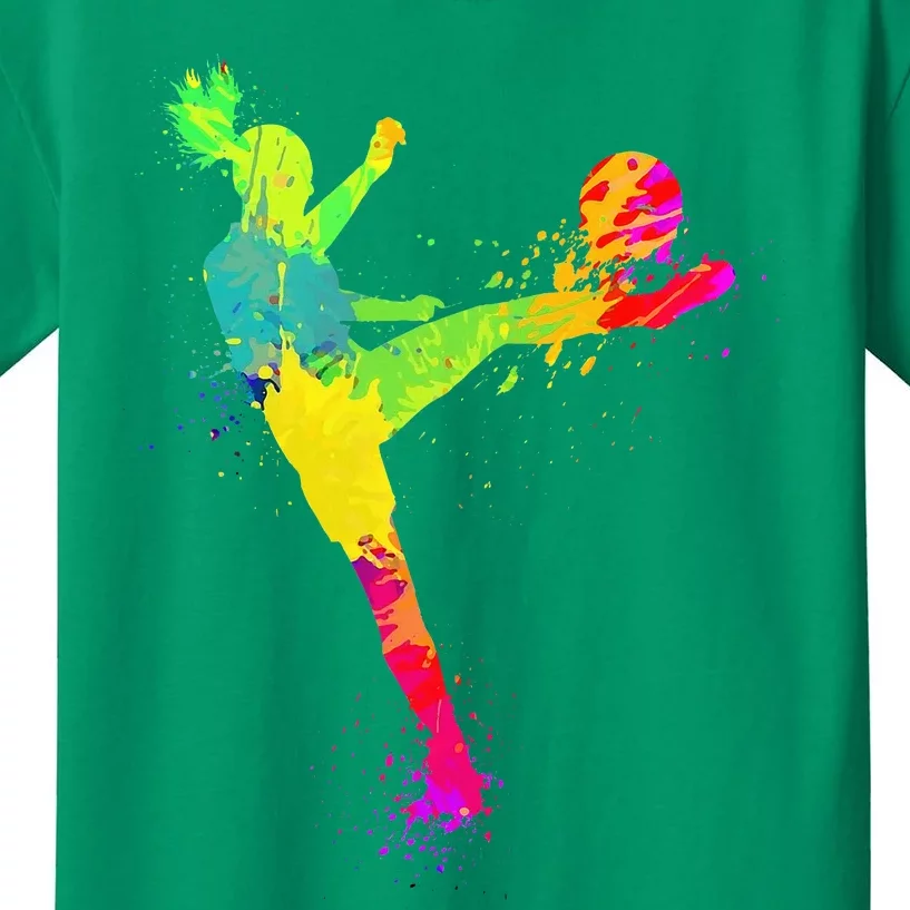 Cool Soccer Design For Women Soccer Player Kids T-Shirt