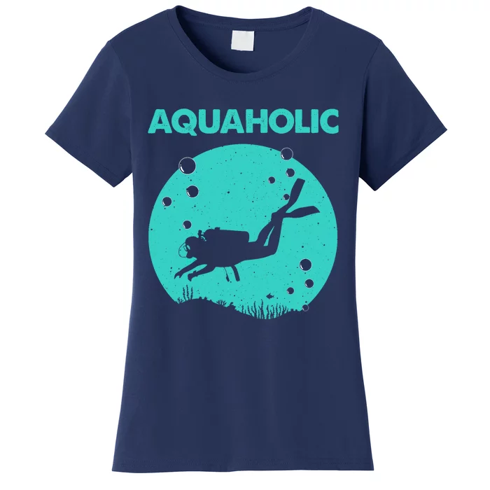 Cool Scuba Diving Themed Design For Scuba Dive Women's T-Shirt