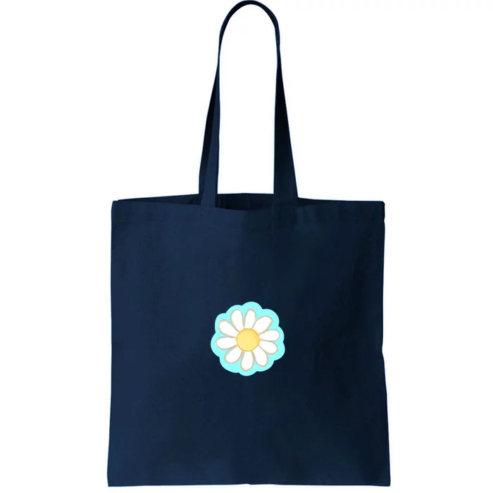 Cool Summer Daisy Aesthetic Tote Bag