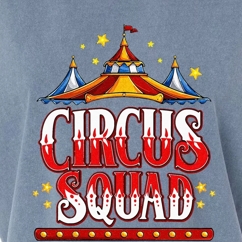 Circus Squad Event Carnival Staff Birthday Party Theme Show Garment-Dyed Women's Muscle Tee