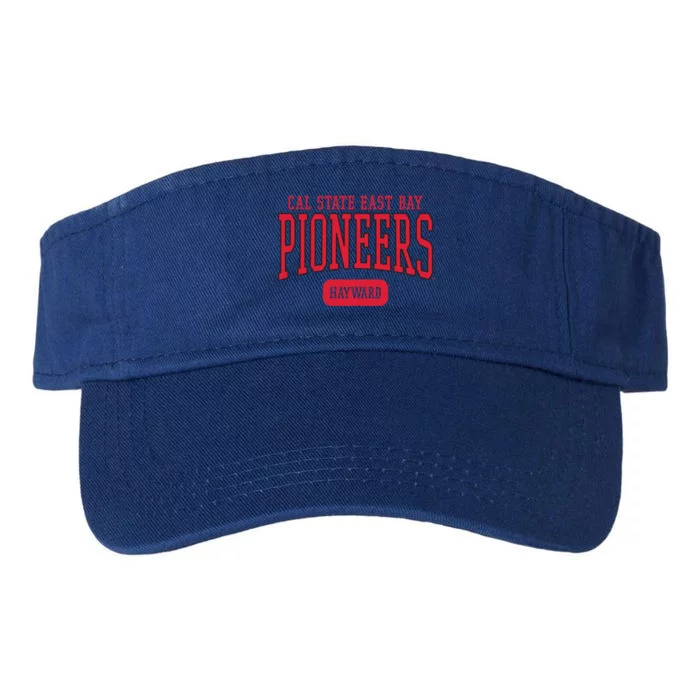 Cal State East Bay Csueb Pioneers Est Date Gift Valucap Bio-Washed Visor