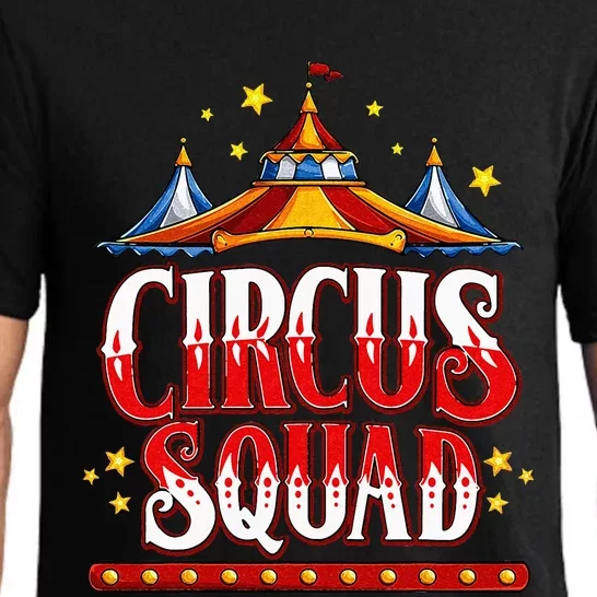 Circus Squad Event Carnival Staff Birthday Party Theme Show Pajama Set