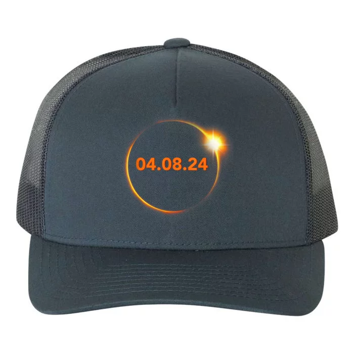 Cool Solar Eclipse 2024 Yupoong Adult 5-Panel Trucker Hat