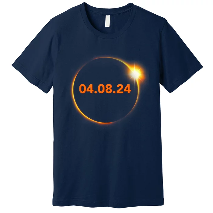 Cool Solar Eclipse 2024 Premium T-Shirt