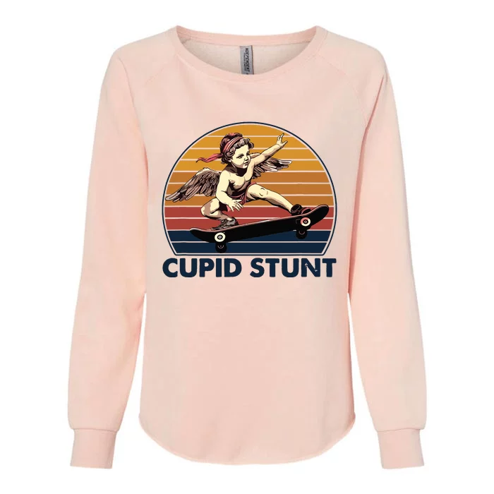 Cupid Stunt Embarrassing Womens California Wash Sweatshirt