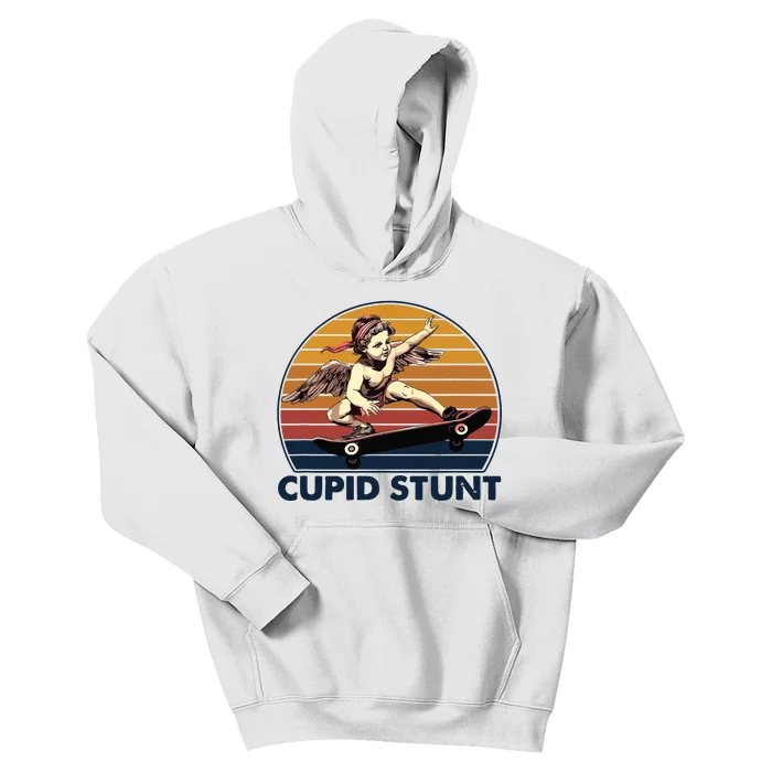 Cupid Stunt Embarrassing Kids Hoodie