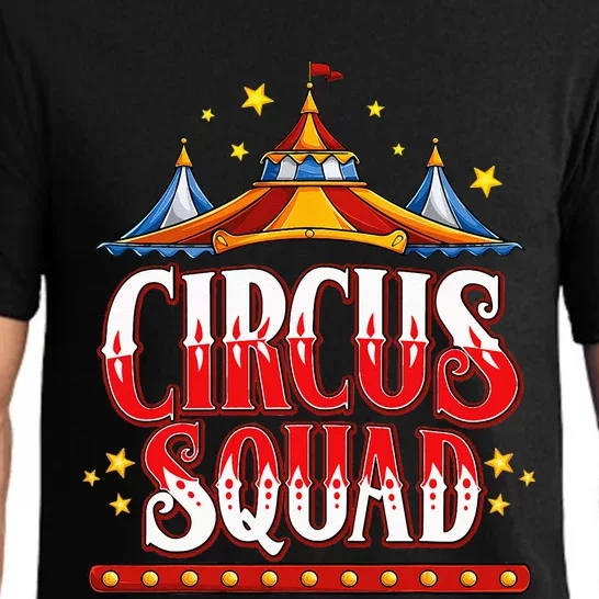 Circus Squad Event Carnival Staff Birthday Party Theme Show Pajama Set