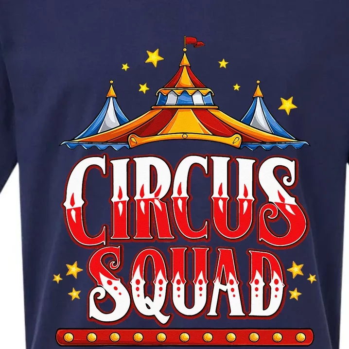 Circus Squad Event Carnival Staff Birthday Party Theme Show Sueded Cloud Jersey T-Shirt