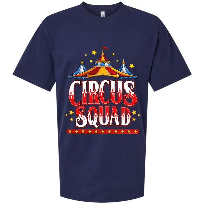 Circus Squad Event Carnival Staff Birthday Party Theme Show Sueded Cloud Jersey T-Shirt