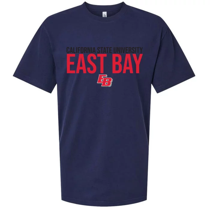 Cal State East Bay Csueb Pioneers Stacked Gift Sueded Cloud Jersey T-Shirt