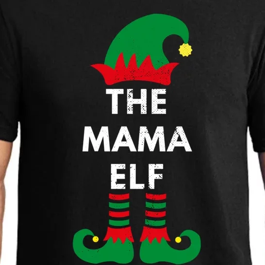 Christmas Santa Elves The Mama Elf Matching Family Gift Pajama Set