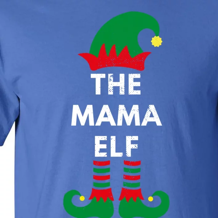 Christmas Santa Elves The Mama Elf Matching Family Gift Tall T-Shirt