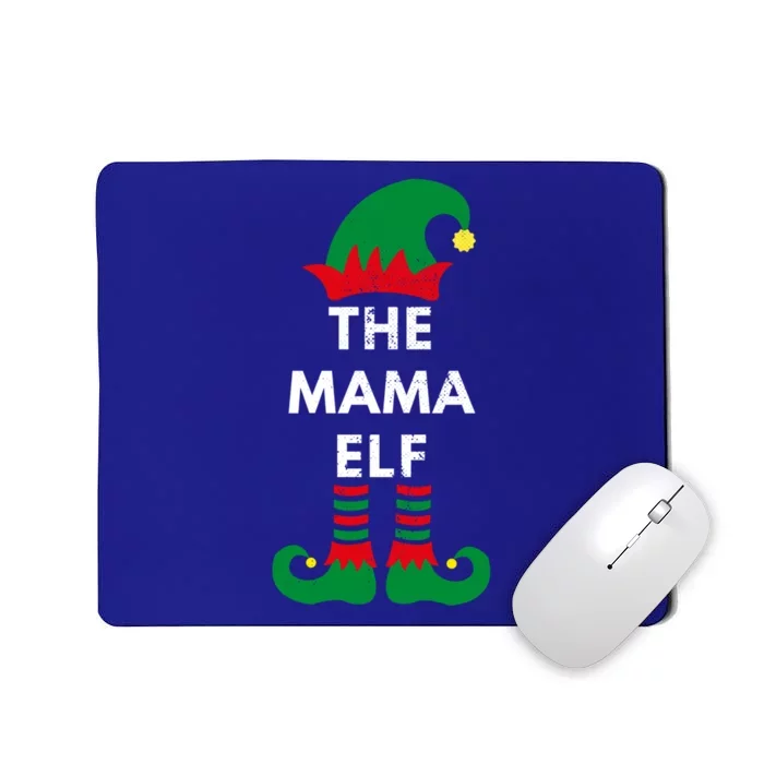 Christmas Santa Elves The Mama Elf Matching Family Gift Mousepad