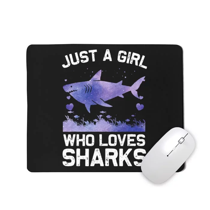 Cool Shark For Wo Shark Whale Shark Lover Mousepad