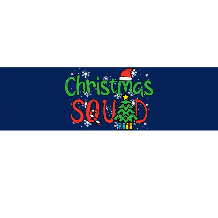 Christmas Squad Family Xmas Crew Bumper Sticker