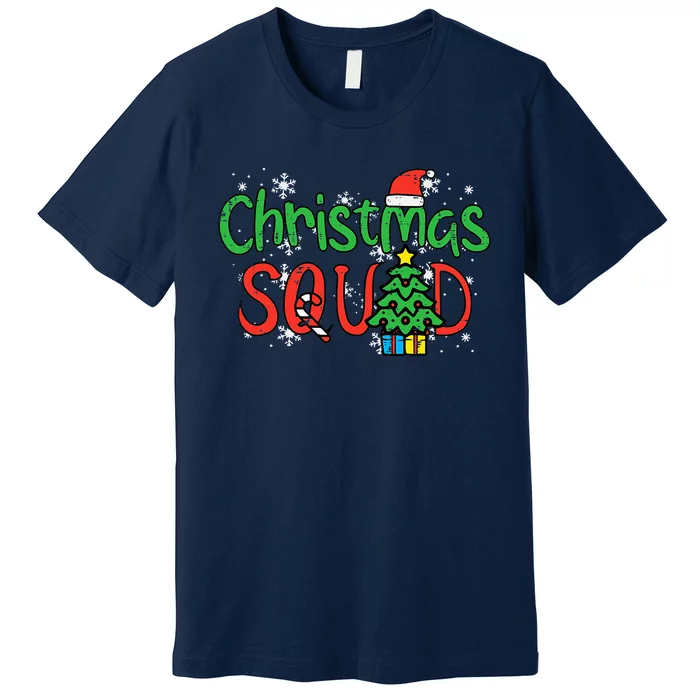 Christmas Squad Family Xmas Crew Premium T-Shirt