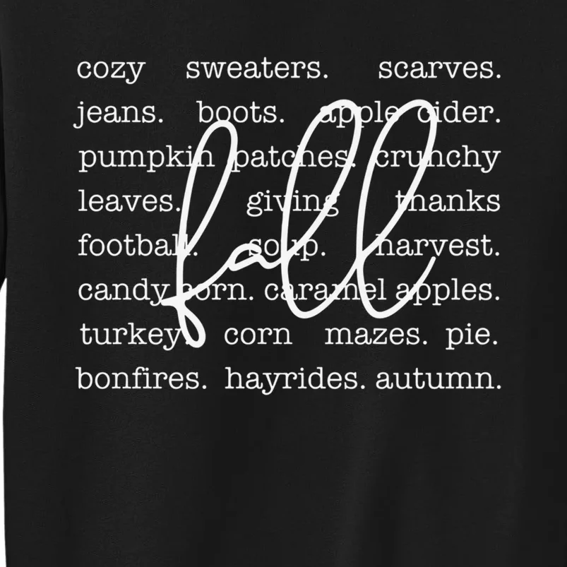 Cozy Season Fall Autumn Thanksgiving Tis The Season Sweatshirt