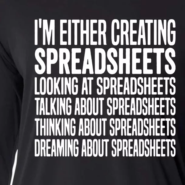 Creating Spreadsheet For That Office Worker Cooling Performance Long Sleeve Crew