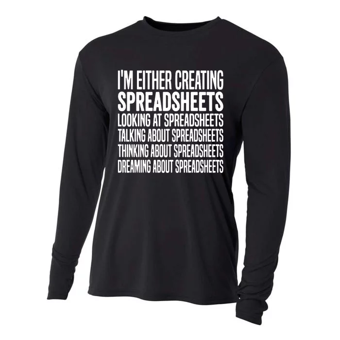 Creating Spreadsheet For That Office Worker Cooling Performance Long Sleeve Crew