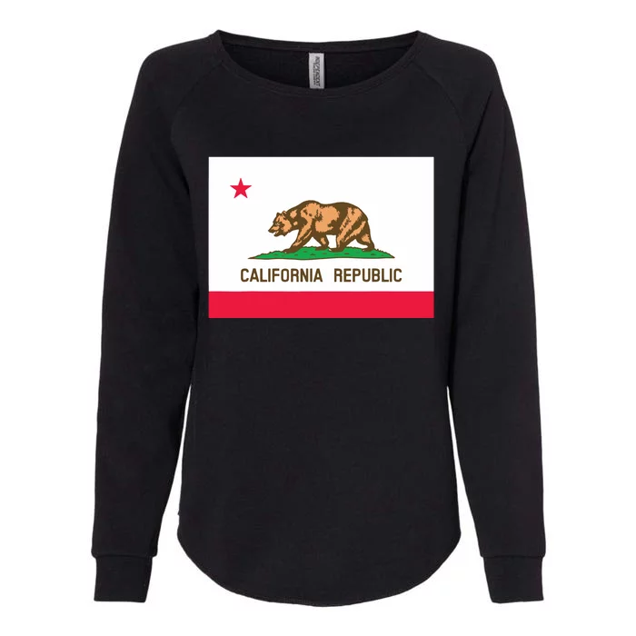 California State Flag T Womens California Wash Sweatshirt