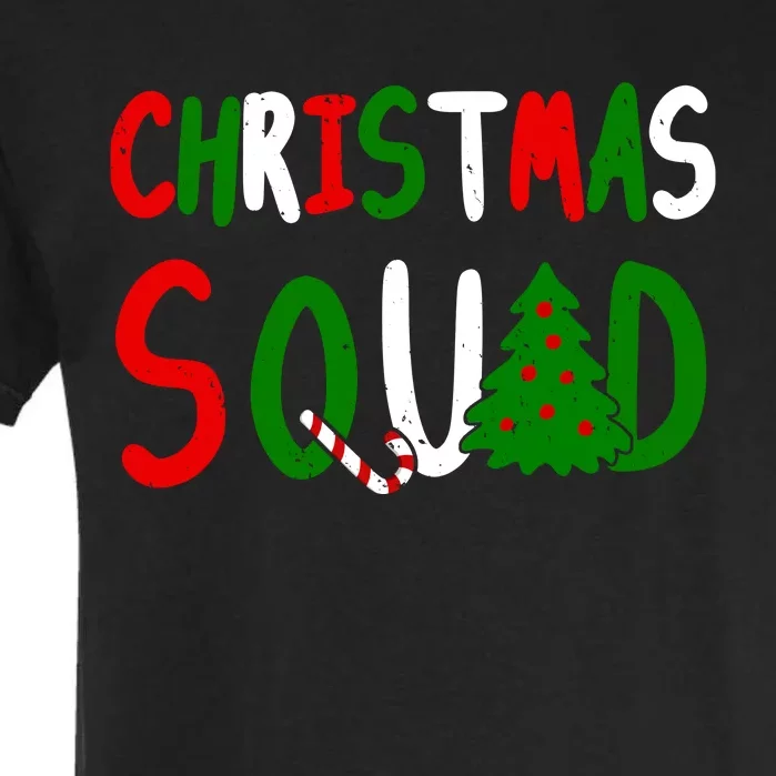 Christmas Squad Family Matching Garment-Dyed Heavyweight T-Shirt