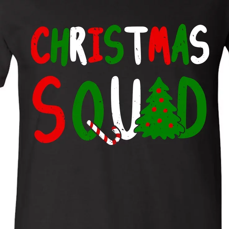 Christmas Squad Family Matching V-Neck T-Shirt