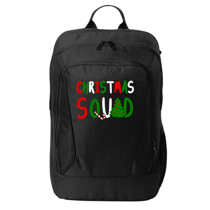 Christmas Squad Family Matching City Backpack