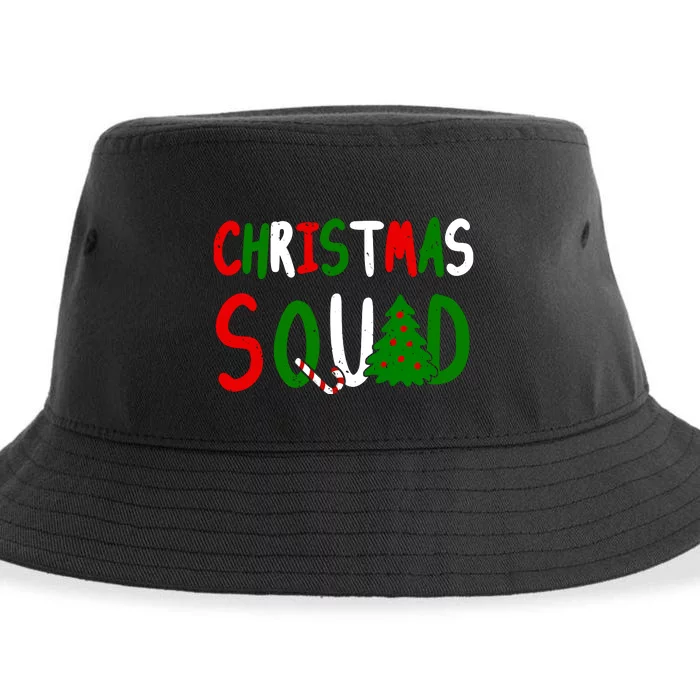 Christmas Squad Family Matching Sustainable Bucket Hat