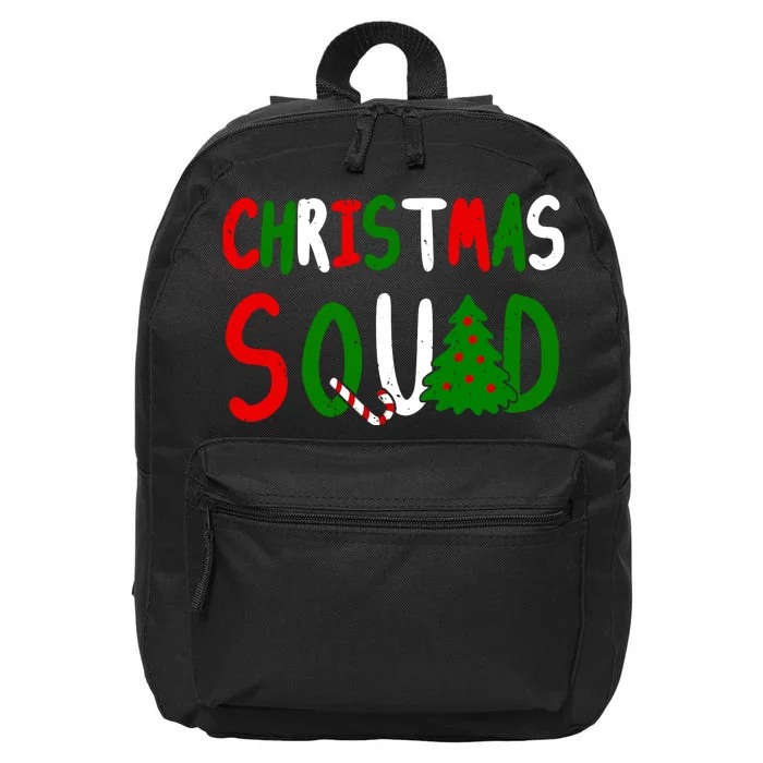 Christmas Squad Family Matching 16 in Basic Backpack