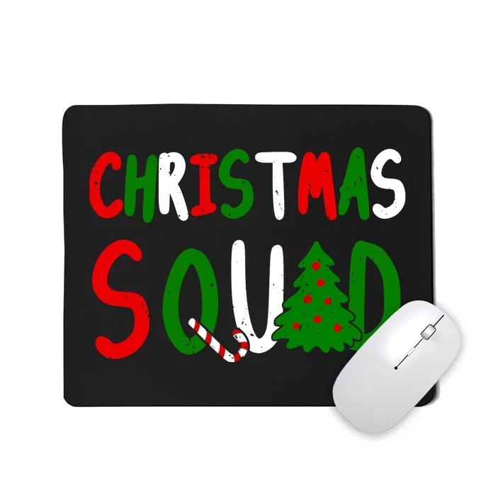 Christmas Squad Family Matching Mousepad