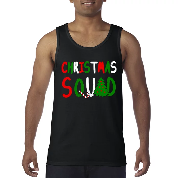 Christmas Squad Family Matching Tank Top