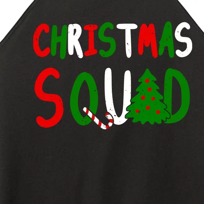 Christmas Squad Family Matching Women’s Perfect Tri Rocker Tank