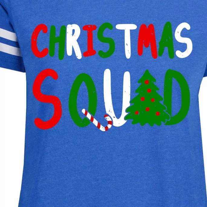 Christmas Squad Family Matching Enza Ladies Jersey Football T-Shirt