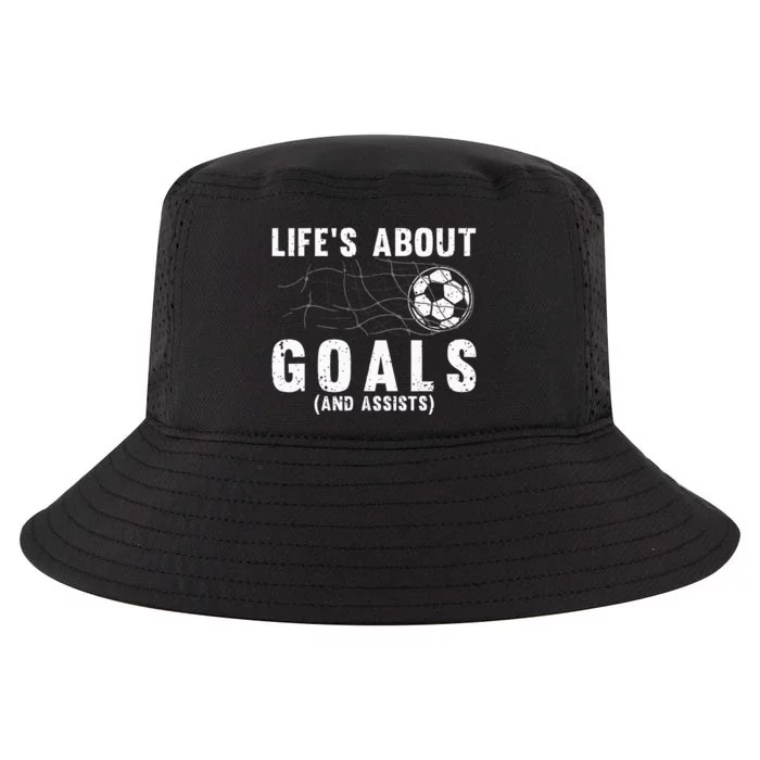 Cool Soccer For Men Women Soccer Lovers Player Football Goal Cool Comfort Performance Bucket Hat