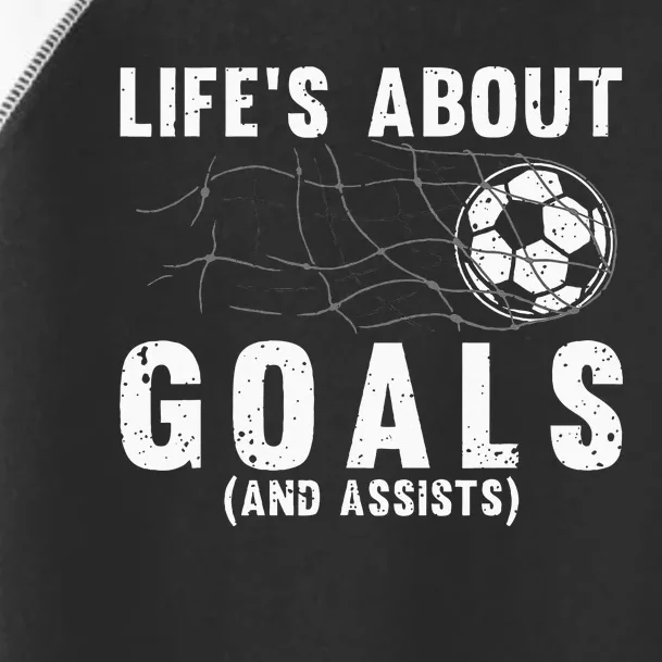 Cool Soccer For Men Women Soccer Lovers Player Football Goal Toddler Fine Jersey T-Shirt