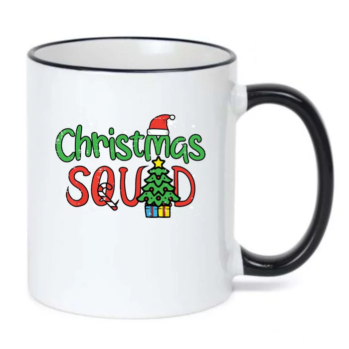 Christmas Squad Family Xmas Crew Black Color Changing Mug