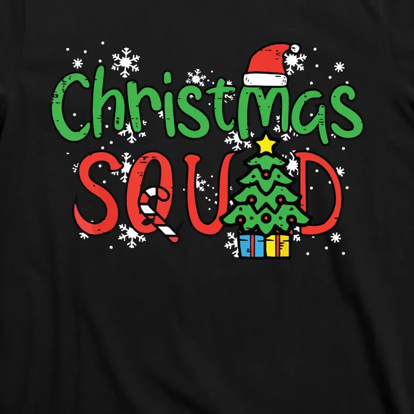 Christmas Squad Family Xmas Crew T-Shirt