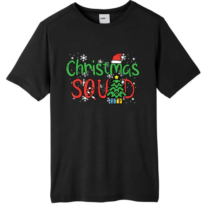 Christmas Squad Family Xmas Crew ChromaSoft Performance T-Shirt