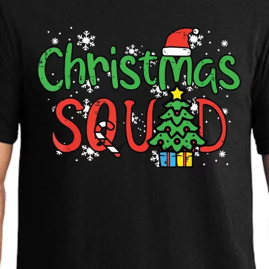 Christmas Squad Family Xmas Crew Pajama Set